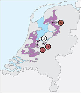De venen van laag Nederland